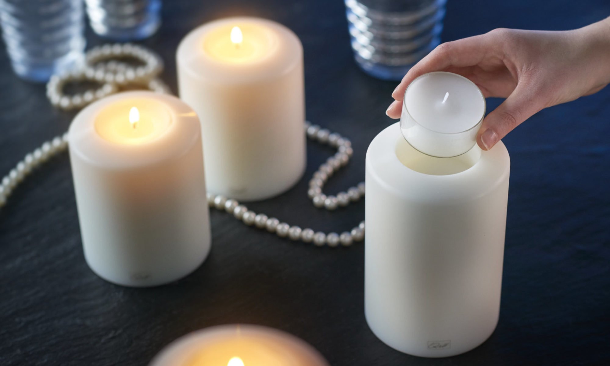 Original Qult Design Candle Shaped Tea Light Holders